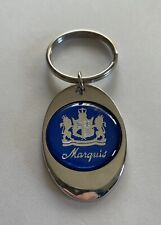 Mercury Marquis Keychain Lightweight Metal Chrome Style Finish Key Chain picture