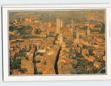 Postcard Aerial View of San Gimignano Siena Italy picture
