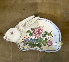 Vintage Antique Chinese Painted Bunny  picture