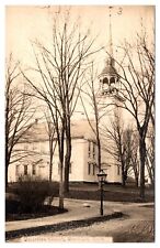 RPPC Unitarian Church, Brooklyn, CT Postcard picture