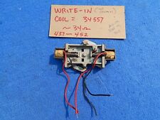 Rock-ola 437 440 442 444 446 447 448 450 452 Write-In Carriage Assembly picture