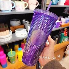 2022 Starbucks Purple Oil Slick 24oz 710ml Studded Cup Tumbler Christmas Gift picture