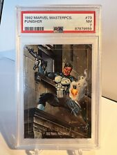 1992 Marvel Masterpieces PUNISHER #73 PSA 7 Near Mint🔥🔥🔥 picture