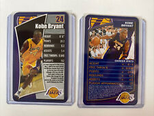 x2 card - NBA Basketball Top Trumps - Kobe Bryant  - LA Lakers - 2007 - 2008 picture