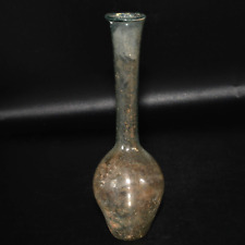 Genuine Ancient Roman Glass Unguentarium Bottle in Perfect Condition 1st Century picture