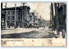 c1905 View Of Center Street Pottsville Pennsylvania PA Antique Postcard picture