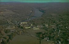 Postcard Aerial View Shepherd College Potomac River Shepherdstown West Virginia picture
