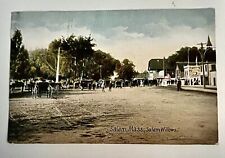 SALEM, MASS, Salem Willows 1907 Antique POSTCARD Dirt Road, Horse Drawn Carriage picture