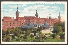 Tampa Bay Hotel West Entrance, National Historic Landmark 1922 Postcard Posted picture