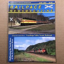 Rail Pace News Magazine 2001 June Railpace St Lawrence River North Shore Rail picture