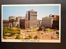 Cleveland Ohio OH Postcard The Public Square in Business district picture