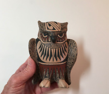 Tomas Quintana Pottery Mata Ortiz Owl Bird Effigy 5