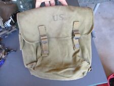 1941 WWII Rubberized M-1936 Musette Bag, M36 Field Pack picture