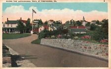Postcard PA Along Lackawanna Trail at Tobyhanna 1938 WB Vintage PC f5100 picture