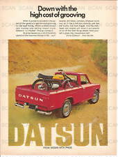 1972 Datsun Pickup Truck Vintage Magazine Ad picture