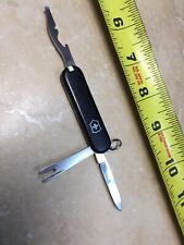 Rare Vintage Rally Golfer 58mm Swiss Army Knife Black picture