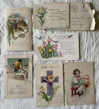 1920's Easter Postcards - Lot of 6 picture