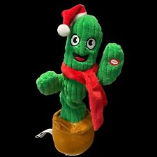 Santa Cactus Winter Holiday Time Christmas Animated Dancing 