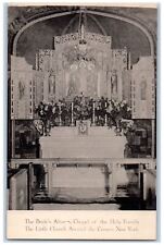 c1940's The Bride's Altar Chapel of the Holy Family Little Church NY Postcard picture