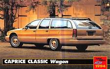 POSTCARD 1994 Caprice Classic Station wagon car automobile advertisement picture