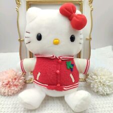 Hello Kitty Plush Stuffed Dolls Red Jacket Kitty EIKOH Vintage Japan 2000RARE picture