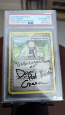 Pokemon Professor Program Stamped  05-06 Prof Birch Signed Dan Green Auto PSA 10 picture