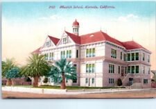 Postcard Mastick School Alameda California USA North America picture