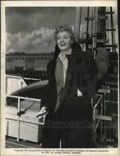 1951 Press Photo Shelley Winters, actress - lrx66595 picture