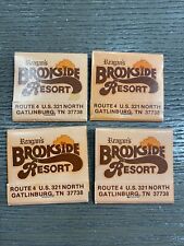 Lot of 4 Vintage Reagan’s Brookside Resort Matchbooks Gatlinburg TN (Full) picture