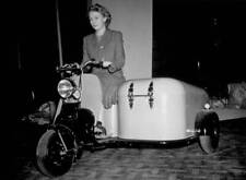 Swallow Commercial Gadabout' sidecar carrier view 24th Bicycle & M - 1948 Photo picture