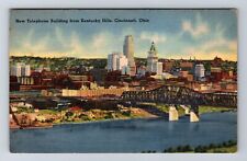 Cincinnati OH-Ohio, New Telephone Building, Advertisement, Vintage Postcard picture