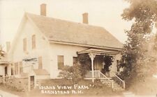 Island View Farm Barnstead New Hampshire NH 1927 Real Photo RPPC picture
