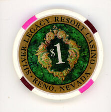 $1.  chip from the Silver Legacy Casino , Reno, Nevada picture