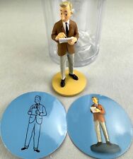 Figurine Moulinsart 42204 Herge Reporter & Notepad 12cm Rare Resin Tintin Figure picture