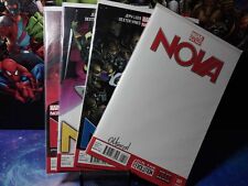 Nova #1-4 (2013 Marvel) Sam Alexander 1st Prints ALL Signed By Ed Mcguinness COA picture