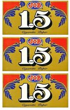 3x JOB Gold 1 1/2 1.5 Rolling Papers  *Great Prices* *USA SHIPPING INCLUDED* picture