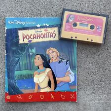 Disney Read Along Pocahontas Audio Cassette Tape Book Vintage 1995 picture