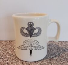 Master Parachutist and Freefall US Airforce 80th Operations Wizards Coffee Cup picture