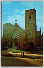 Vintage Postcard VA Charlottesville Christ Church Chrome ~12461 picture