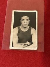 1922 - 1923 Sporting Champions KID LEWIS (Middle Weight Champion) #10. F Cond picture