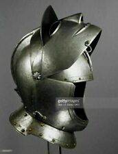 18 Gauge old sheet Armor Medieval Antique Full Face HelmetFor Battle Ready... picture