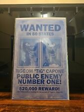 Rare Tiggomverse #1 Tiggom Capone Wanted Poster Blue Variant 10/25 Marat picture