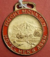 Rocky Mountain Hotel Mens Assn. Watch Fob 1A6-31 picture