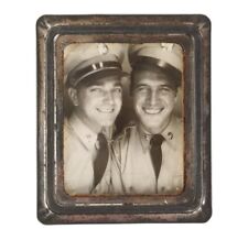 Photo Booth Handsome Affectionate Men Navy Soldiers Uniform Washington Airport picture