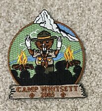Boy Scout 2005 Camp Whitsett Patch 2PFR picture