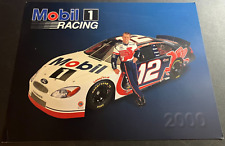 2000 Jeremy Mayfield #12 Mobil 1 Penske Ford Taurus - NASCAR Hero Card Handout picture