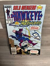 Solo Avengers #1 starring Hawkeye and Mockingbird, Marvel Comics, Dec 1987 picture