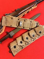 WWII Rare BRITISH-MADE M1923 Cartridge Belt (M.E.Co. 1944) Mills Equip. Co. MINT picture