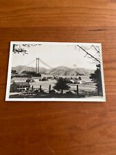Vintage RPPC Real Photo Postcard Golden Gate Bridge San Francisco CA by Piggott picture