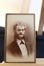 Antique Cabinet Card - CDV Distinguished Gentleman. Lowville N.Y. picture